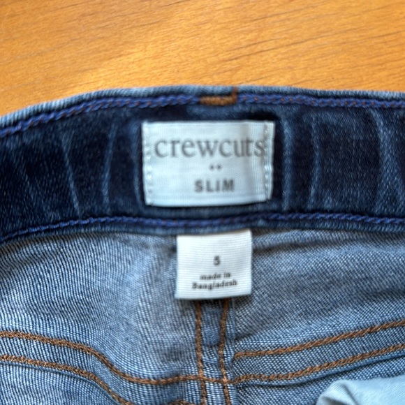 Kids Crew Cuts size 5 Slim Jeans - Picture 3 of 3